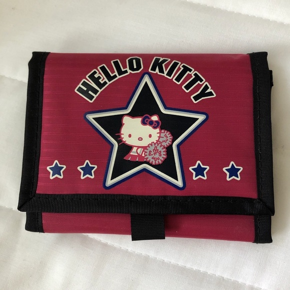 BNWT VTG Hello Kitty Wallet Cheerleader - Picture 1 of 4
